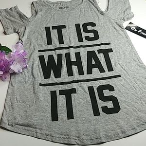 On fire medium shirt top